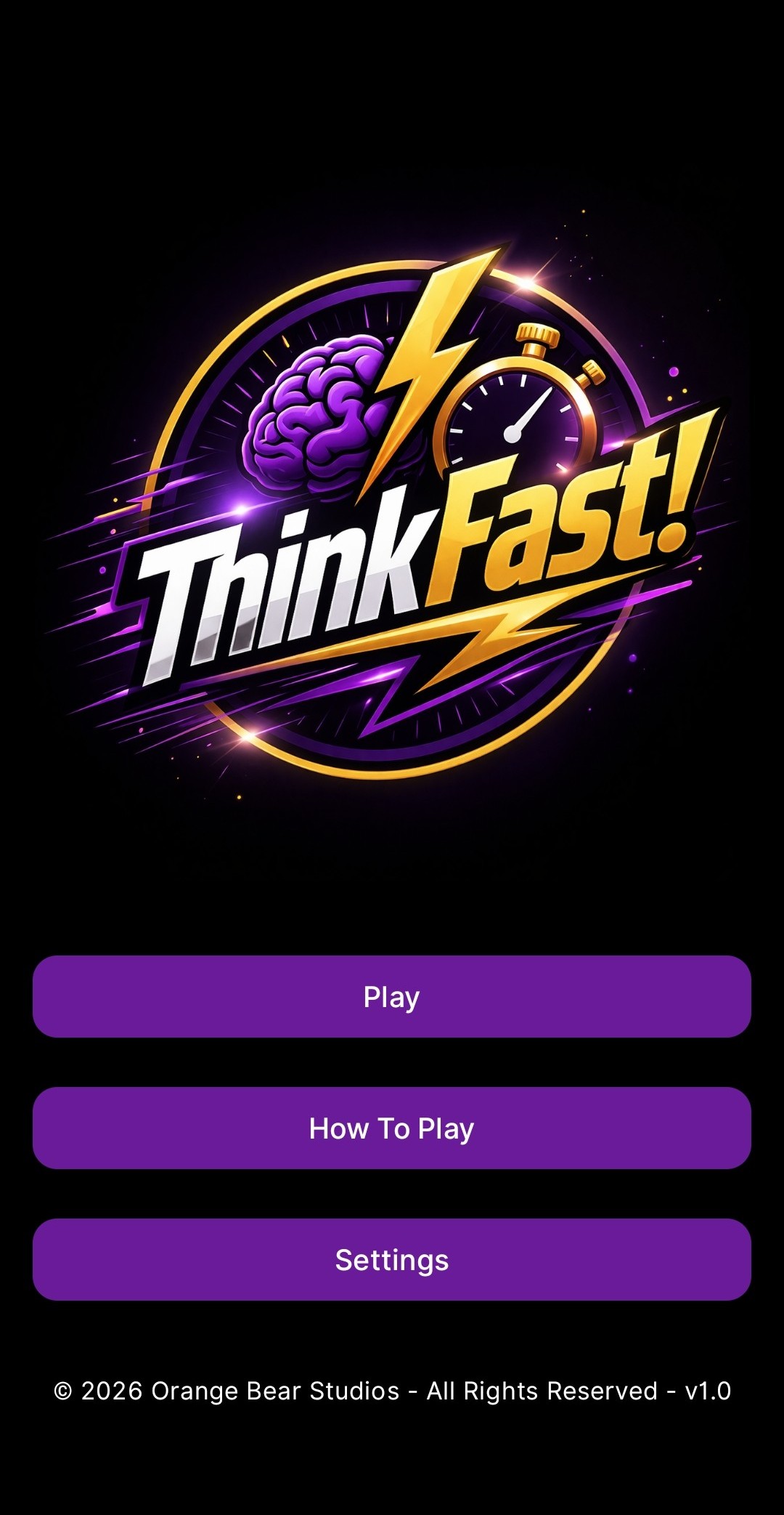 ThinkFast Screenshot 1